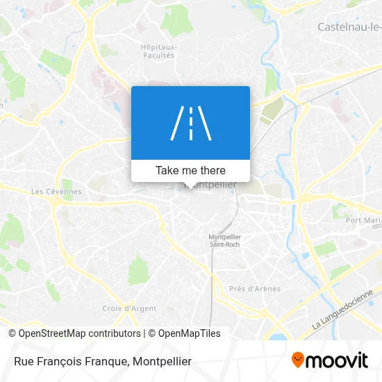 Rue François Franque map