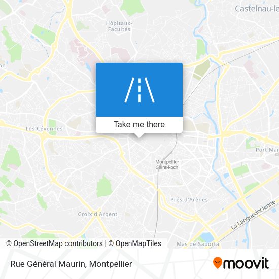 Rue Général Maurin map