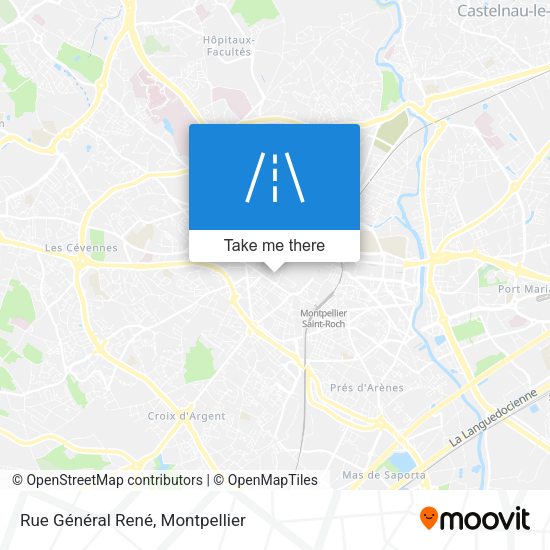 Rue Général René map