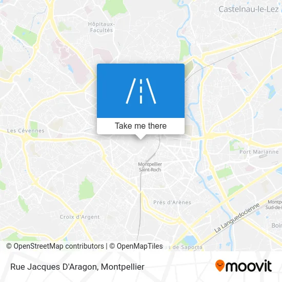Rue Jacques D'Aragon map
