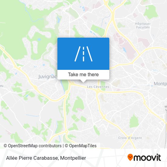 Allée Pierre Carabasse map