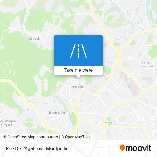 Rue De L'Agathois map