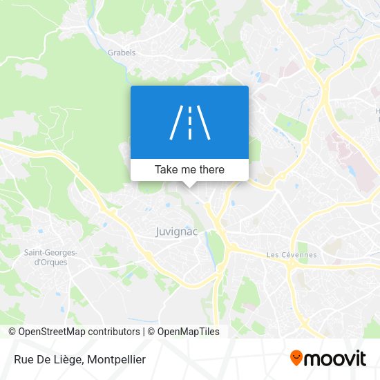 Rue De Liège map