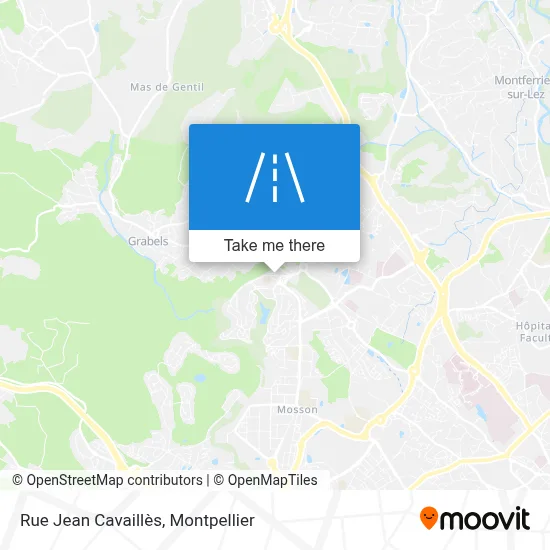 Rue Jean Cavaillès map