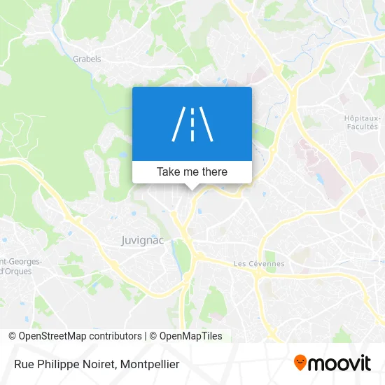 Rue Philippe Noiret map