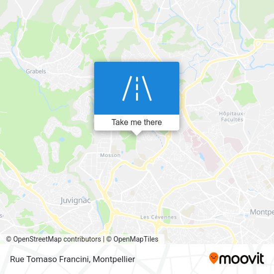 Rue Tomaso Francini map