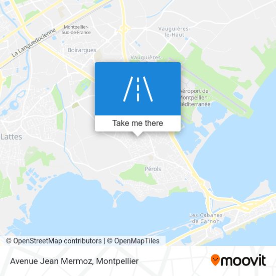 Avenue Jean Mermoz map