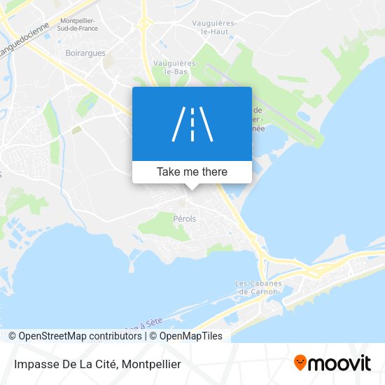 Impasse De La Cité map