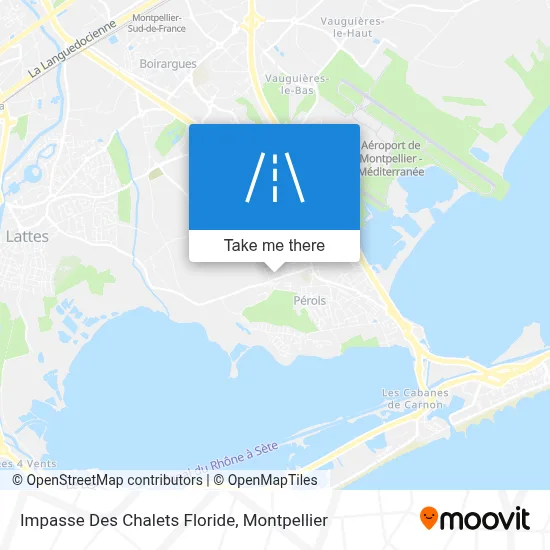 Impasse Des Chalets Floride map