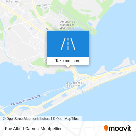 Rue Albert Camus map