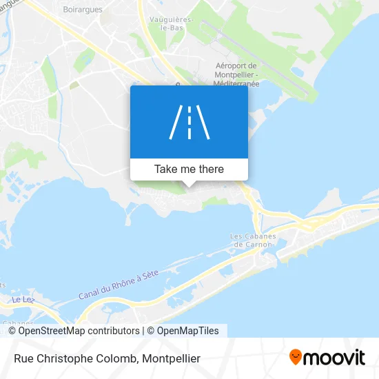 Rue Christophe Colomb map