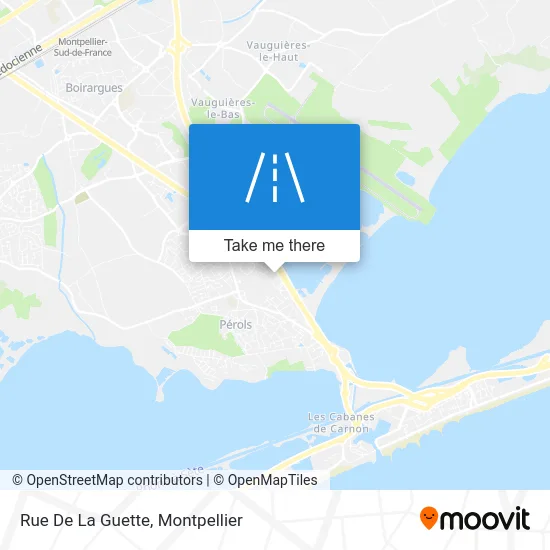 Rue De La Guette map