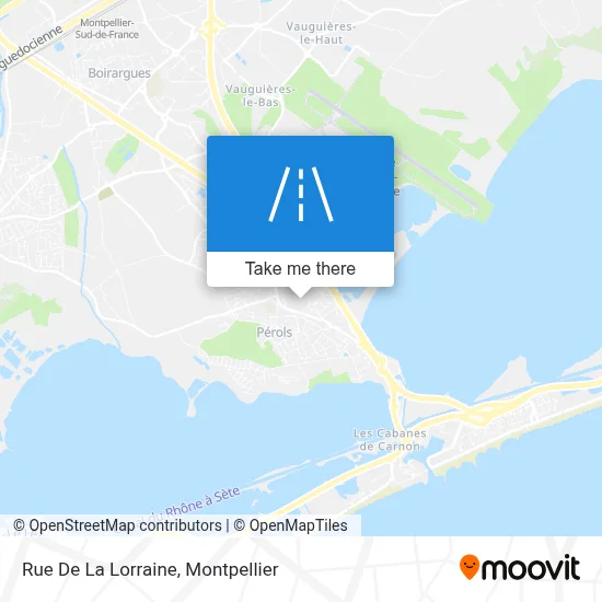 Rue De La Lorraine map