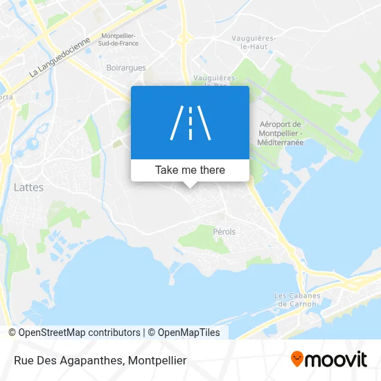 Rue Des Agapanthes map