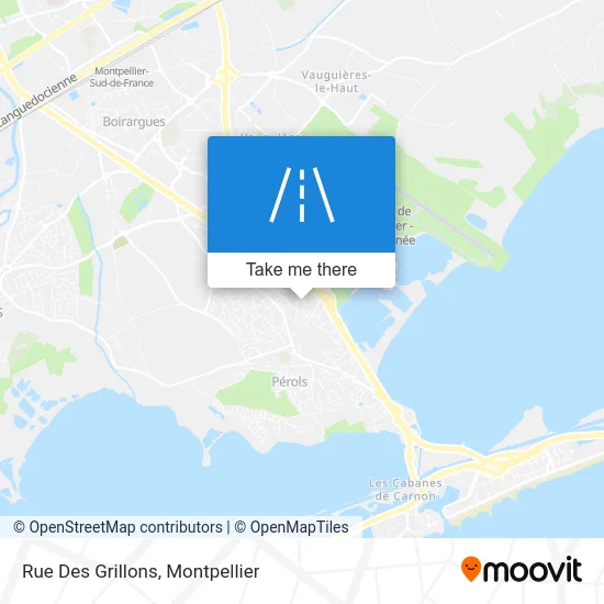 Rue Des Grillons map