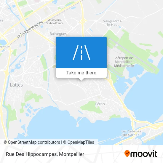 Rue Des Hippocampes map