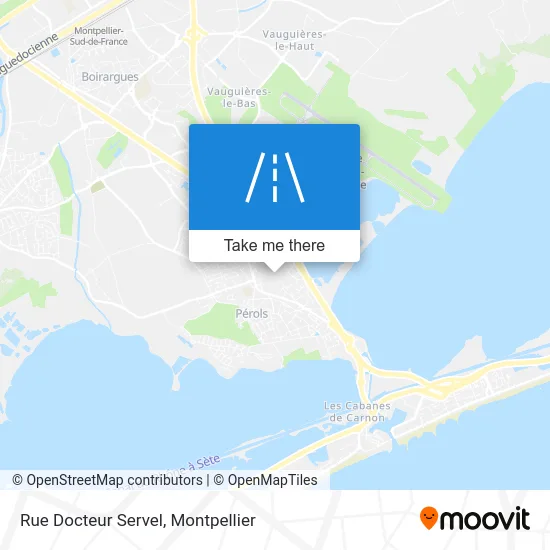 Rue Docteur Servel map
