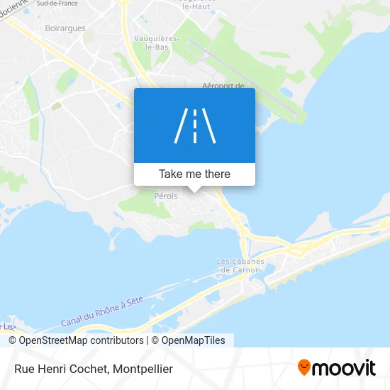 Rue Henri Cochet map