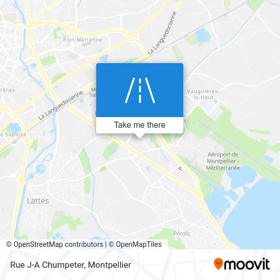 Rue J-A Chumpeter map