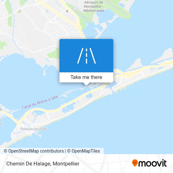 Chemin De Halage map