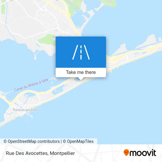 Rue Des Avocettes map