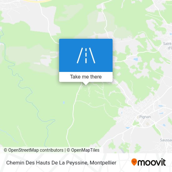 Chemin Des Hauts De La Peyssine map