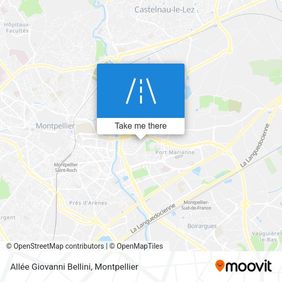 Allée Giovanni Bellini map