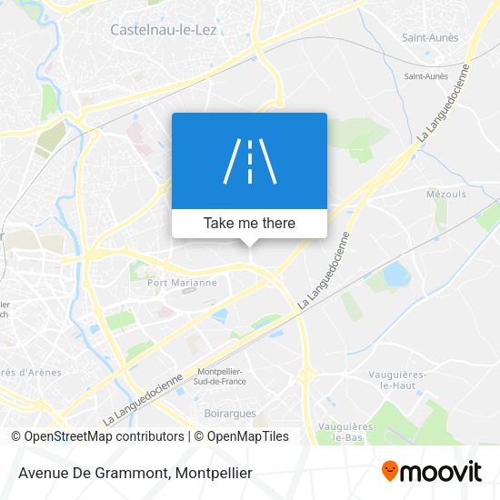 Avenue De Grammont map