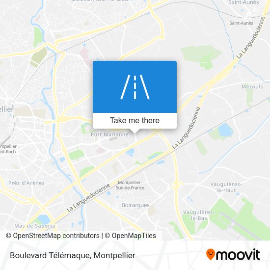 Boulevard Télémaque map