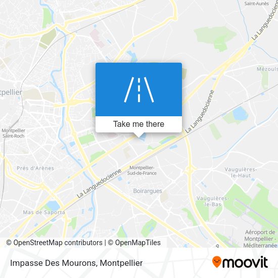 Impasse Des Mourons map