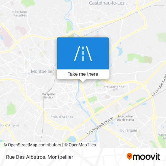 Rue Des Albatros map