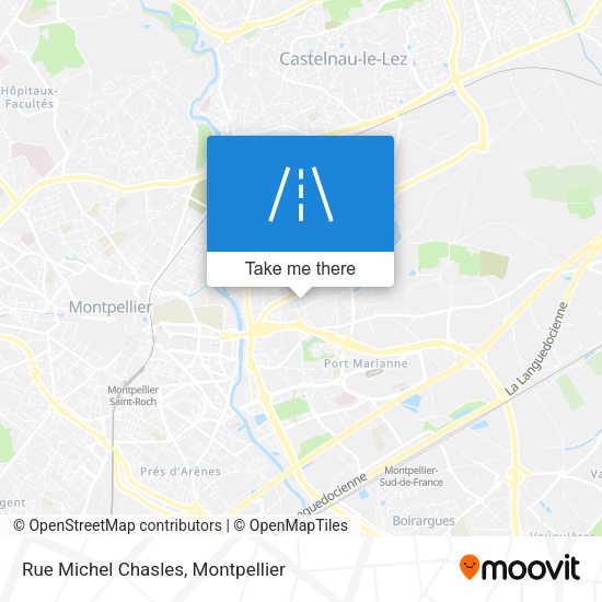 Rue Michel Chasles map