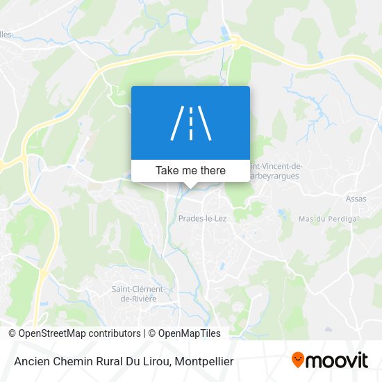 Ancien Chemin Rural Du Lirou map