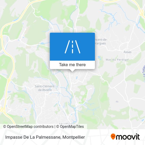 Impasse De La Palmessane map