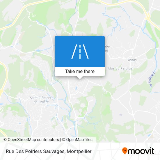 Rue Des Poiriers Sauvages map