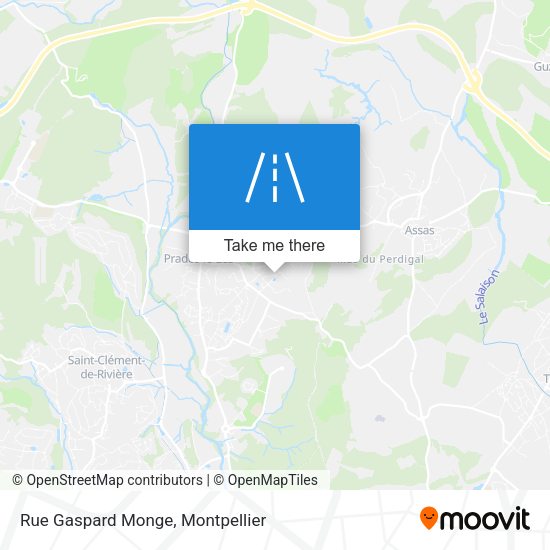Rue Gaspard Monge map