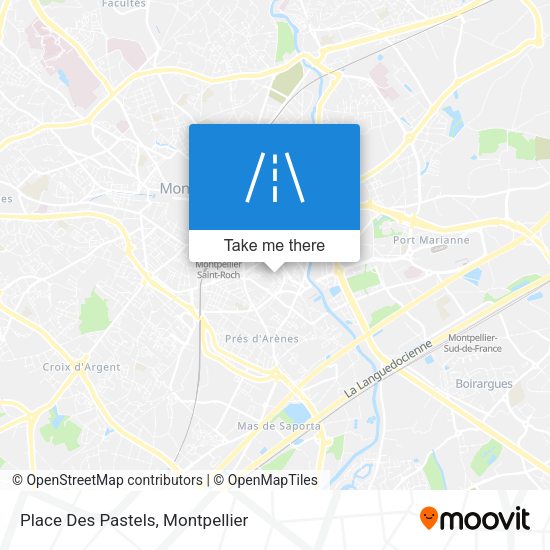 Place Des Pastels map