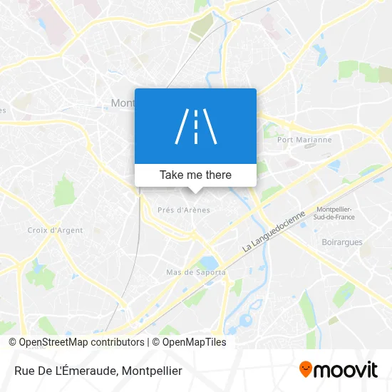 Rue De L'Émeraude map