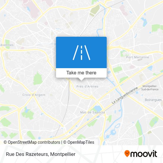 Rue Des Razeteurs map