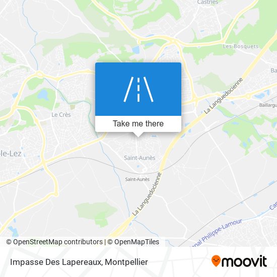 Impasse Des Lapereaux map