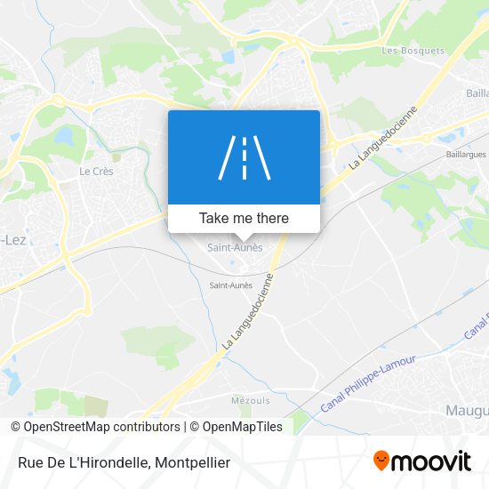 Rue De L'Hirondelle map