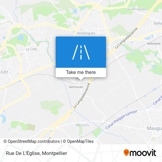 Rue De L'Église map
