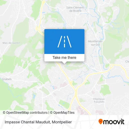 Impasse Chantal Mauduit map