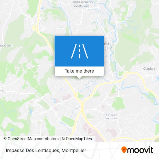 Impasse Des Lentisques map