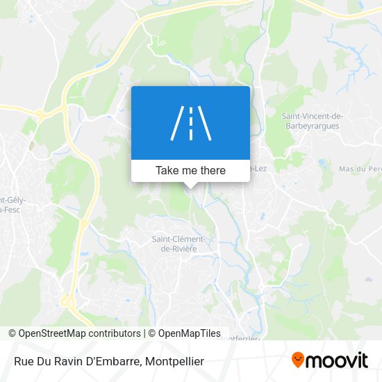 Rue Du Ravin D'Embarre map