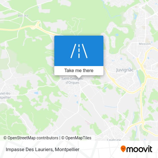 Impasse Des Lauriers map