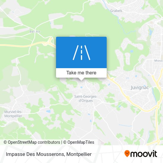 Impasse Des Mousserons map