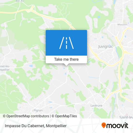 Impasse Du Cabernet map