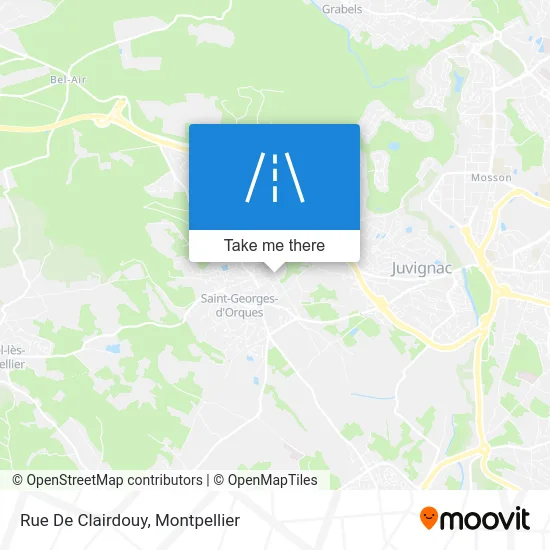 Rue De Clairdouy map