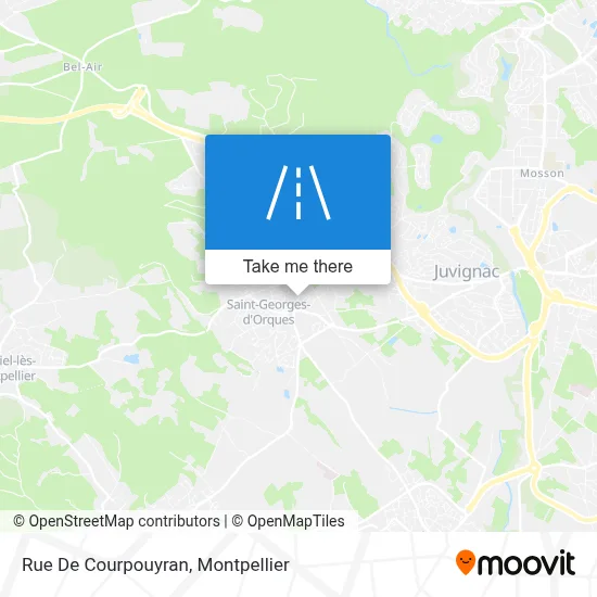Rue De Courpouyran map